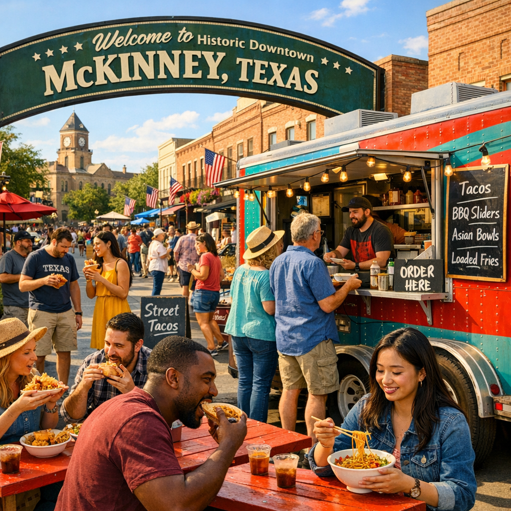 Exploring McKinney’s Culinary Scene: New Eateries and Food Truck Favorites