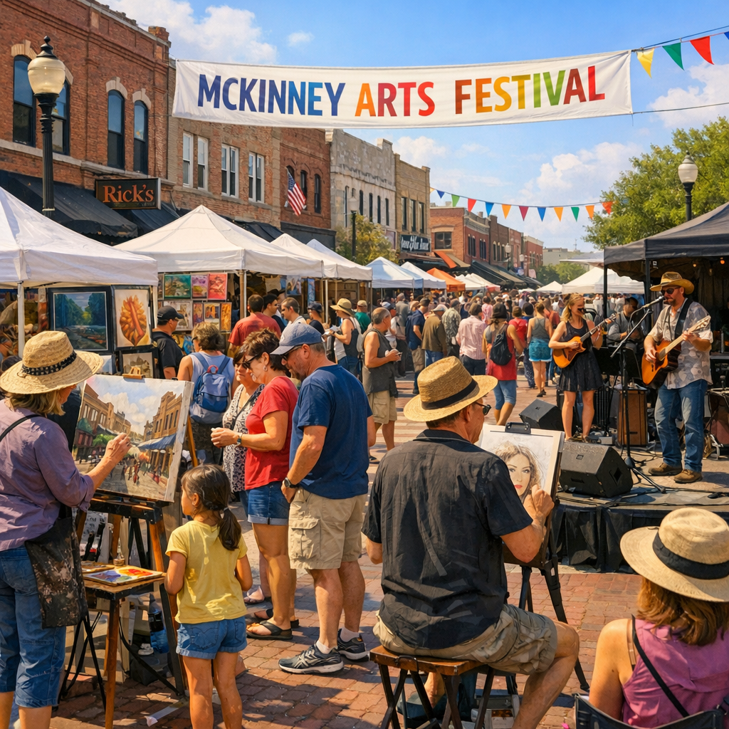 Exploring McKinney’s Vibrant Arts and Culture Scene