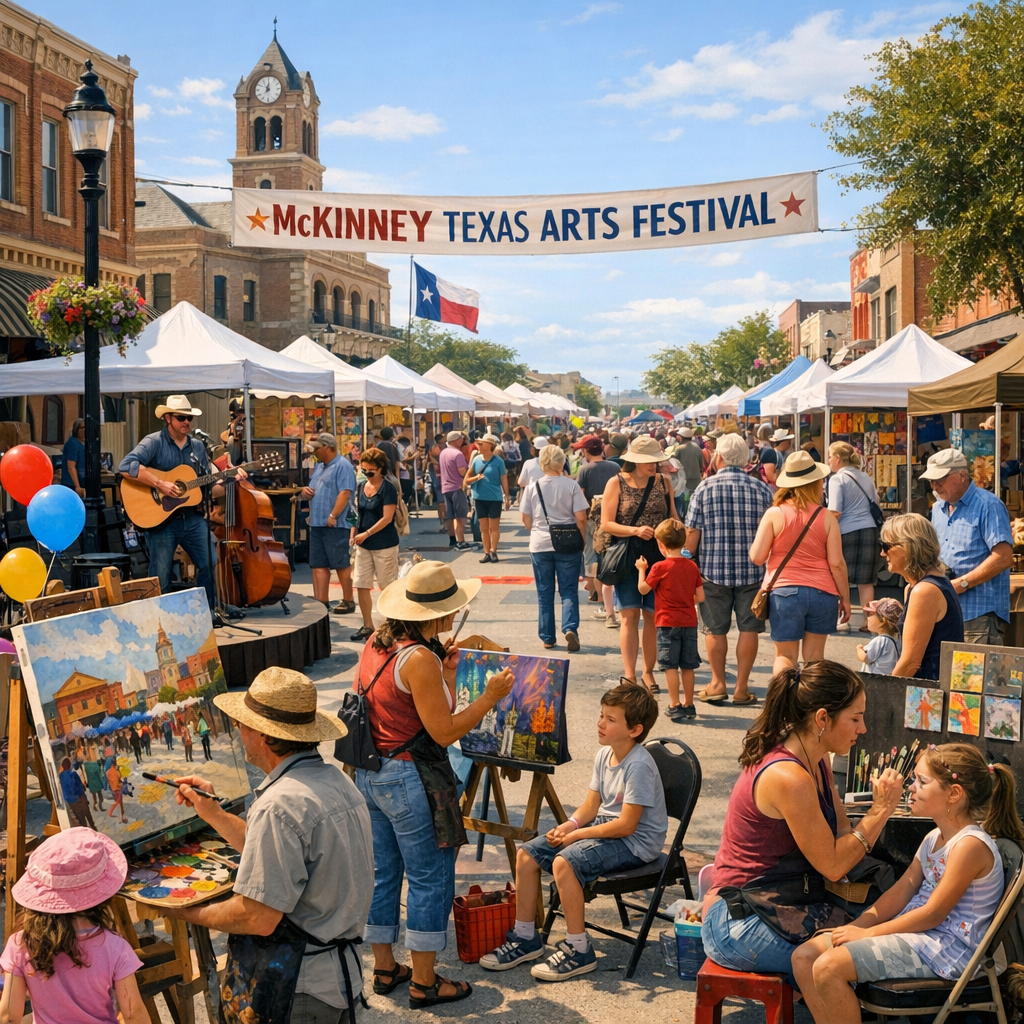 Exploring McKinney’s Vibrant Arts and Culture Scene