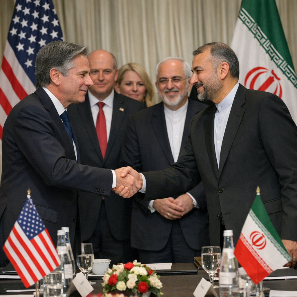 U.S. and Iran Reach Agreement to End Hostilities